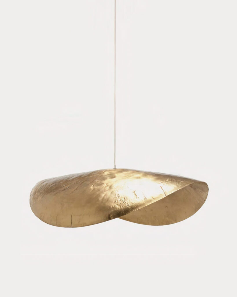 Gervasoni Brass suspension lamp